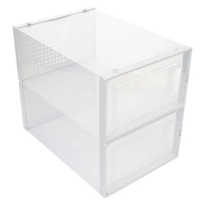 Полноразмерное изображение Набор контейнеров для обуви Hausmann Lady&Gentleman 2шт