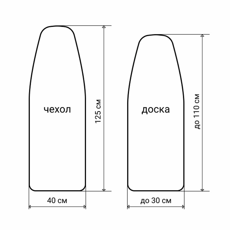 Чехол для гладильной доски Leifheit Cotton Classic фото 3