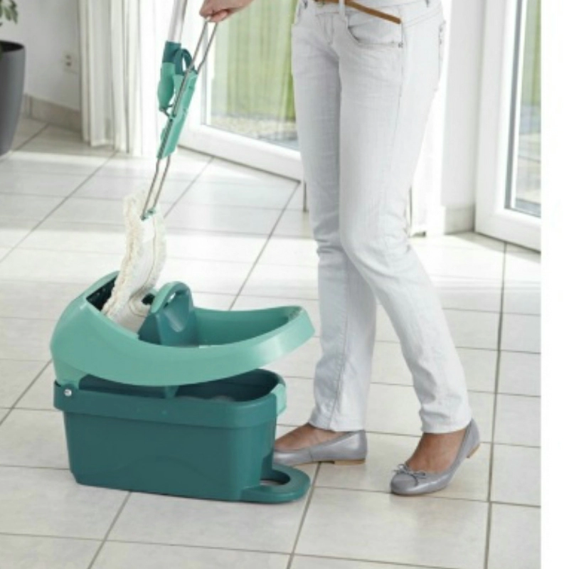 Ведро с отжимом Leifheit Wiper Cover Press Profi, 8л фото 4