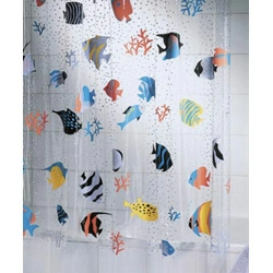 Штора для ванной комнаты Spirella Fish фото 2