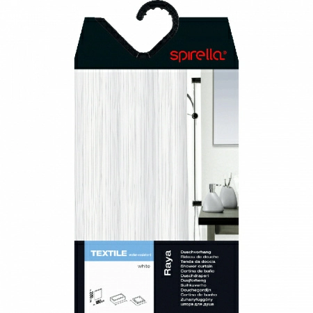 Штора для ванной комнаты Spirella Raya фото 2