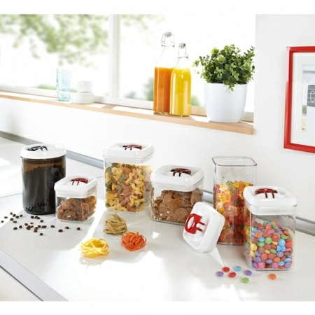 2 Контейнер квадратный для хранения Leifheit Fresh&Easy 1л фото 2