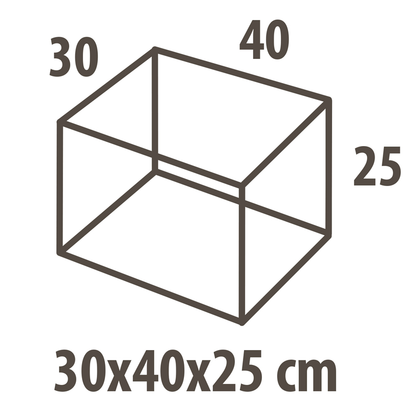 Кофр для хранения Hausmann Paisley 30x40x25см, бежевый фото 2